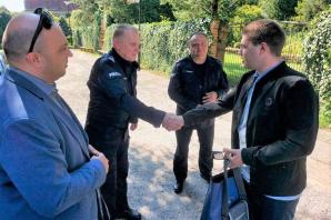 Wizyta gruzińskiego delegata. Funkcjonariusze będą uczestniczyć w programie TOPCOP,  stanowiącego platformę wymiany z następującymi krajami PWE: Armenia, Azerbejdżan, Białoruś, Gruzja, Mołdawia i Ukraina