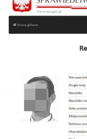 Dane najgroźniejszych pedofilów i gwałcicieli już dostępne w internecie