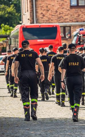 Polscy strażacy wyruszyli do Grecji