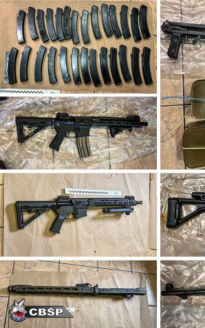 [VIDEO] Zlikwidowany arsenał, przejęta broń warta kilkadziesiąt tysięcy euro