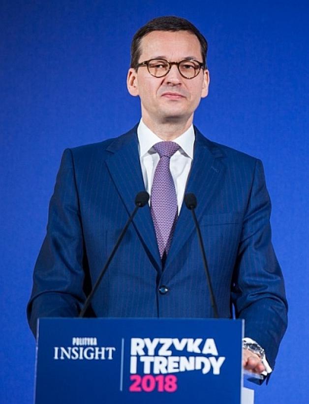Premier Mateusz Morawiecki na konferencji Polityki Insight